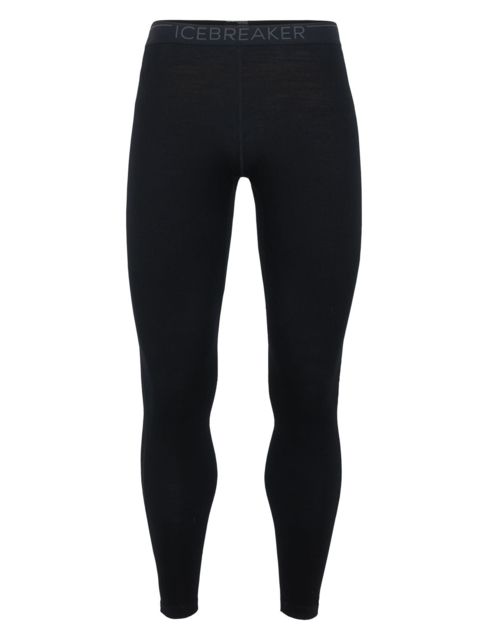 Icebreaker 260 Tech Thermal Leggings w/ Fly - Mens Black Extra Large