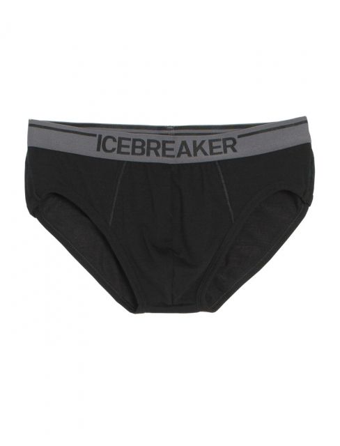 Icebreaker Anatomica Briefs - Mens Black Extra Large