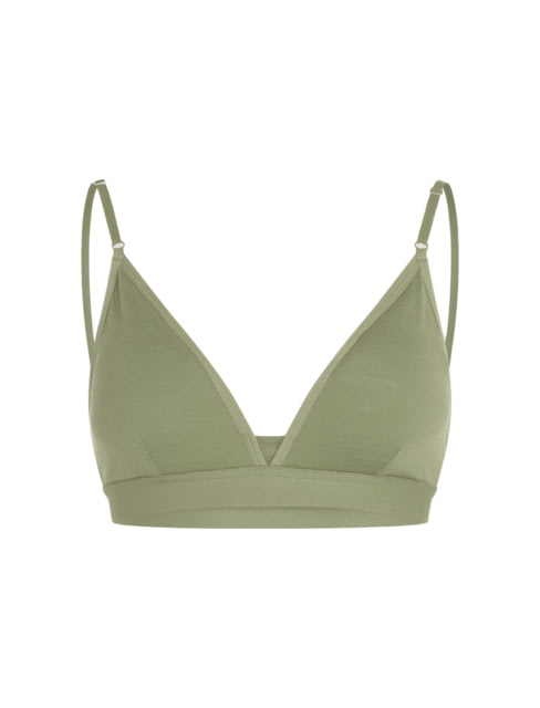 Icebreaker Merino 150 Siren Bra w/ Inserts - Women's Lichen Large