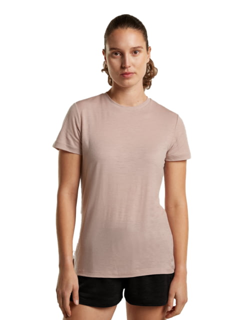 Icebreaker Merino 150 Tech Lite Short Sleeve T-Shirt - Women's Pink Quartz Extra Large