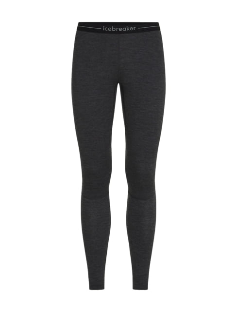Icebreaker Merino 260 ZoneKnit Leggings - Men's Jet HTHR Extra Large