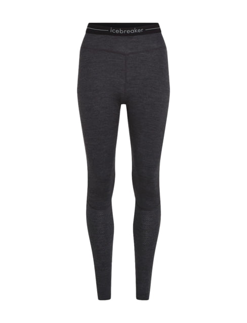 Icebreaker Merino 260 ZoneKnit Leggings - Women's Jet HTHR Large