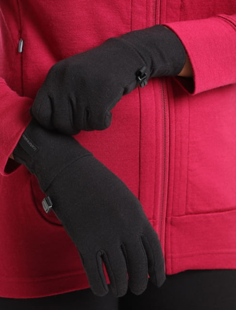 Icebreaker Sierra Gloves Black Extra Small - Icebreaker