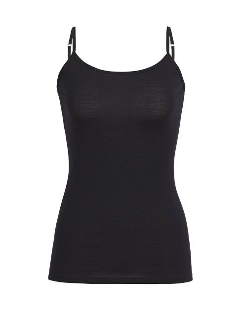 Icebreaker Siren Cami Singlet - Womens Black Extra Small
