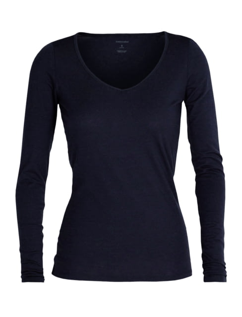 Icebreaker Women Merino 150 Siren LS Sweetheart Midnight Navy M