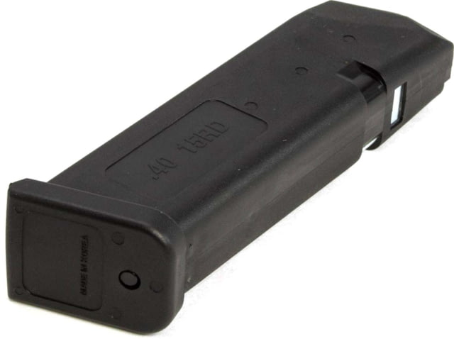 D IMG Glock 40S&W 15 Round Pistol Magazine Black Ammo