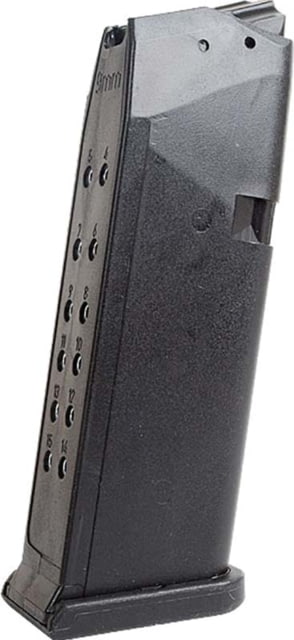  Glock 9mm 15 Round Pistol Magazine Black Ammo