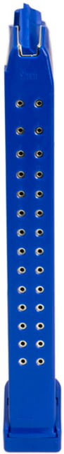 IMG Glock 9mm 33 Round Pistol Magazine Blue - Img