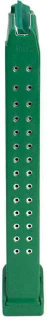  Glock 9mm 33 Round Pistol Magazine Green Ammo