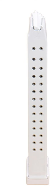  Glock 9mm 33 Round Pistol Magazine White Ammo