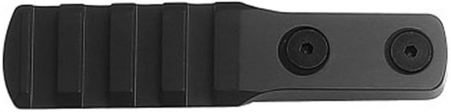 IMI Defense 4 Notch M-LOK Rail Extended Section For Light/Laser Application Polymer Black - Imi Defense