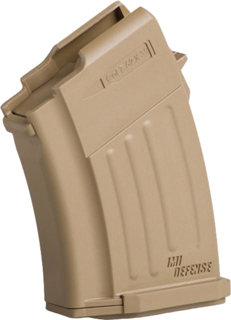  Defense AK-47 7.62X39 10 Round Polymer Rifle Magazine FDE 10 Ammo