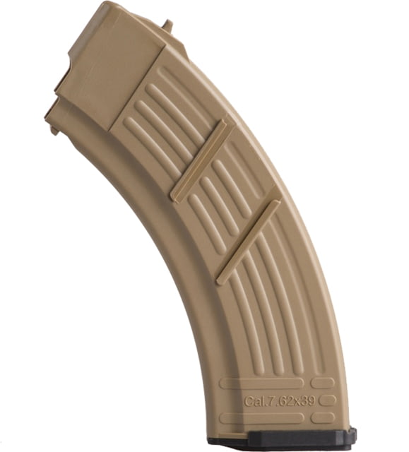  Defense AK-47 7.62X39 30 Round Polymer Rifle Magazine FDE 30 Ammo