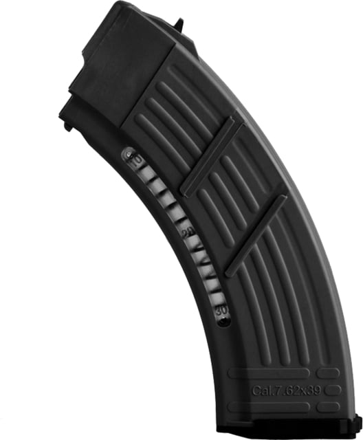  Defense AK-47 7.62X39 30 Round Polymer Rifle Magazine W/ Window Black 30 Ammo