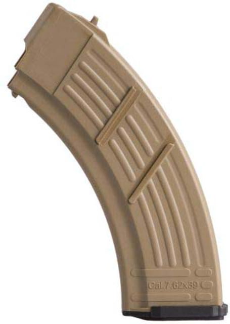  Defense AK-47 7.62x39 Mm 30 Round Rifle Magazine FDE Ammo