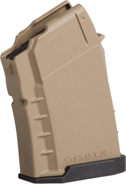 IMI Defense AK-74 5.45X39 10 Round Polymer Rifle Magazine FDE 10 - Imi Defense