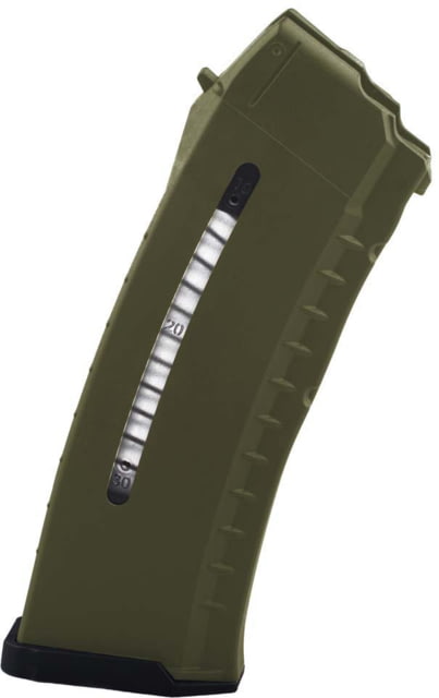 IMI Defense AK-74 5.45x39mm 30 Round Rifle Magazine w/ Window OD Green  GREEN-30RD - Imi Defense