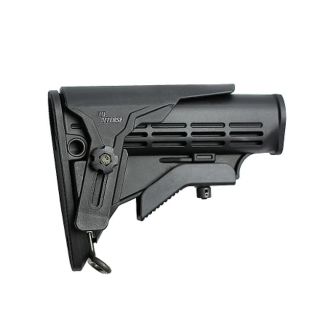 IMI Defense Enhanced M4 Stock w/Polymer Cheek Rest Black