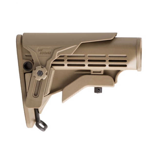 IMI Defense Enhanced M4 Stock w/Polymer Cheek Rest FDE - Imi Defense