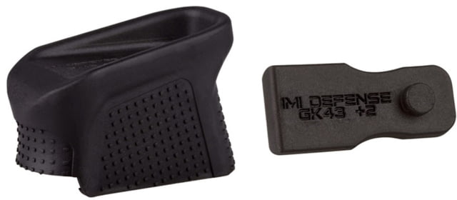IMI Defense Glock 43 +2 Rounds Pistol Magazinel Extension Black 2 - Imi Defense
