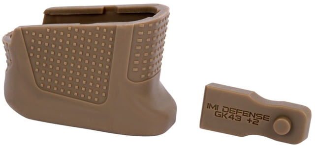 IMI Defense Glock 43 +2 Rounds Pistol Magazinel Extension FDE 2 - Imi Defense