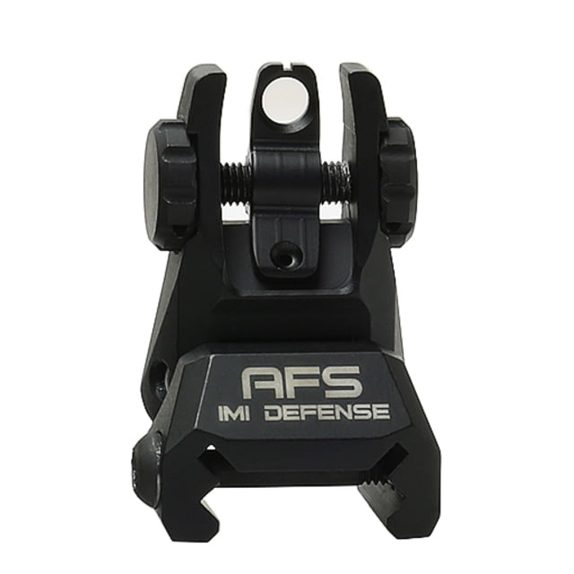 IMI Defense AFS Rear Aluminum Flip Up Rifle Sight Black - Imi Defense