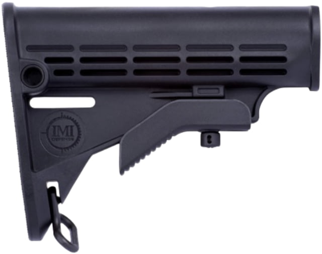 IMI Defense Enhanced M4 Mil-Spec AR-15/M16 Collapsible AR Buttstock Black - Imi Defense