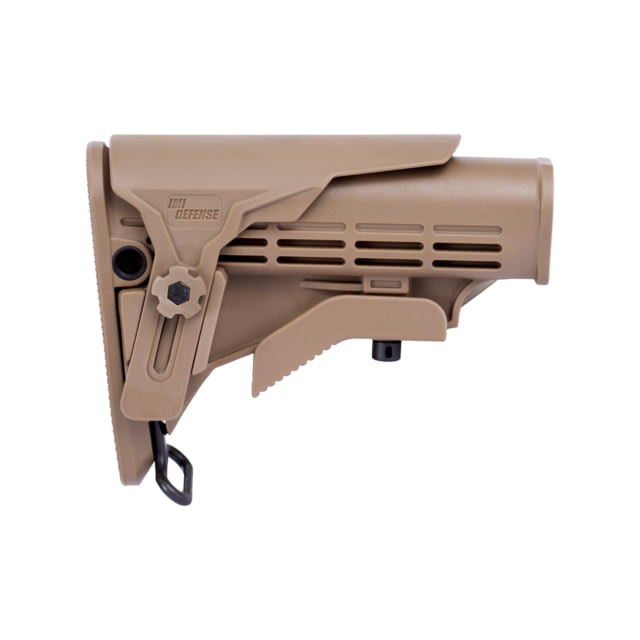 IMI Defense Enhanced M4 Collapsible AR Buttstock w/Polymer Cheek Rest Flat Dark Earth - IMI Defense
