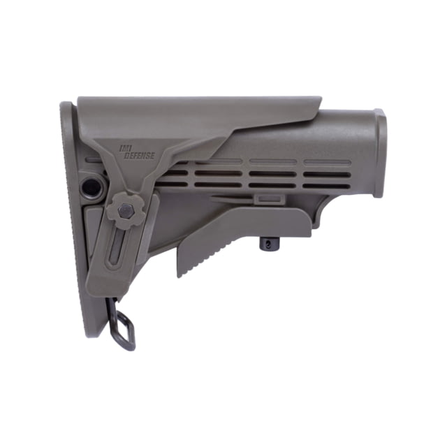 IMI Defense Enhanced M4 Collapsible AR Buttstock w/Polymer Cheek Rest Olive Drab Green IMI-ZS200O.D. GREEN - IMI Defense