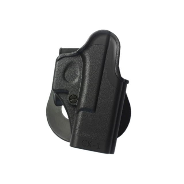 IMI Defense One Piece OWB Paddle Polymer Holster Right Hand Black