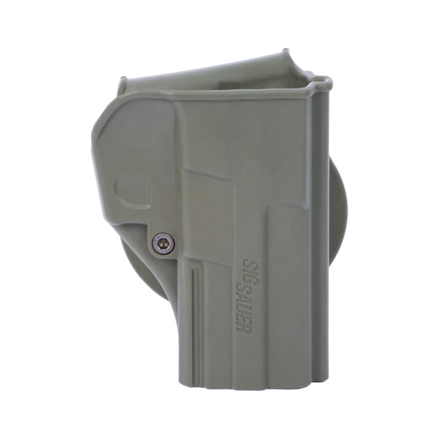 IMI Defense One Piece OWB Paddle Polymer Holster Sig Sauer 2022/220R3/227R3/M11-A1/Cz99 Pistol O.D. Green GREEN