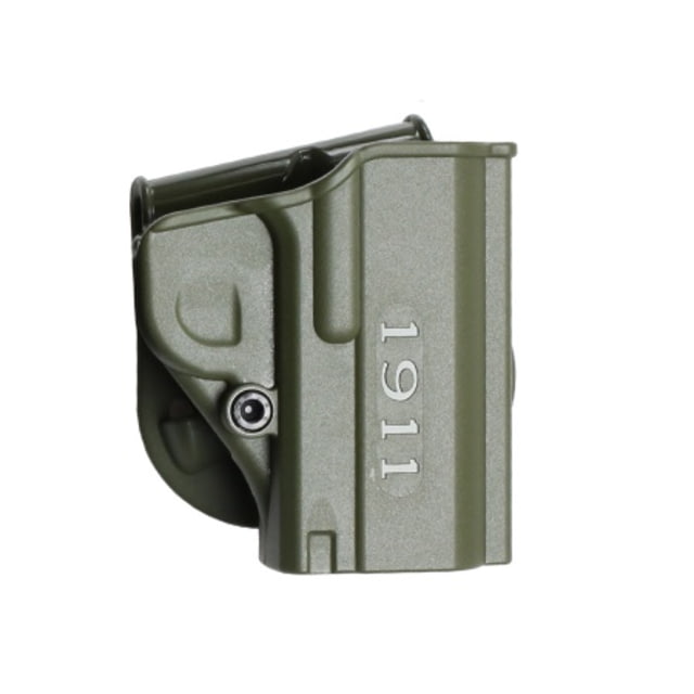 IMI Defense One Piece OWB Paddle Polymer Holster 1911 .45 ACP Officer'S Pistols O.D. Green GREEN