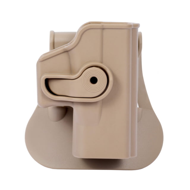 IMI Defense Polymer OWB Paddle Holster Glock 26/27/28/33/36 FDE