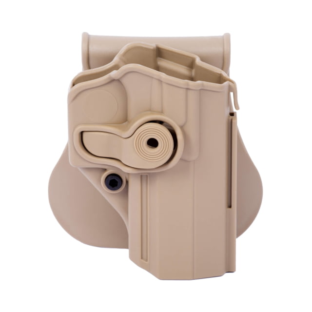 IMI Defense Polymer OWB Paddle Holster Iwi Jericho/Baby-Eagle Psl 9mm/.40 FDE - IMI Defense