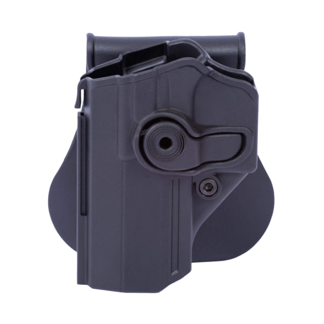 IMI Defense Polymer OWB Paddle Holster Iwi Jericho/Baby-Eagle Psl 9mm/.40 Left Hand Black - IMI Defense