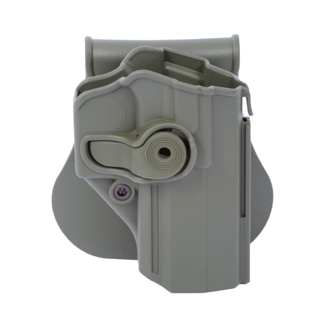 IMI Defense Polymer OWB Paddle Holster Iwi Jericho/Baby-Eagle Psl 9mm/.40 O.D. Green  GREEN - IMI Defense