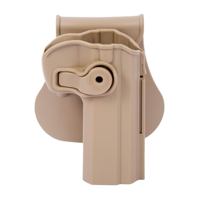 IMI Defense Polymer OWB Paddle Holster Cz75 Sp-01 Shadow/Cz75 Sp-01/Cz75 Compact/Cz75D Compact/Cz 75 Tactical Sports FDE - IMI Defense