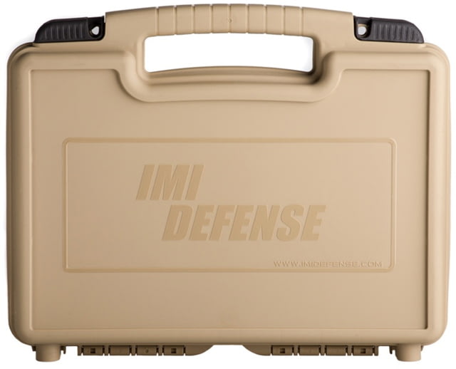 IMI Defense Large Pistol Case 14.76 x 11.81 x 3.34 FDE - Imi Defense