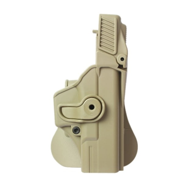 IMI Defense Level 3 Polymer OWB Paddle Holster Glock 19/19X/32/45 Glock 23 FDE - Imi Defense