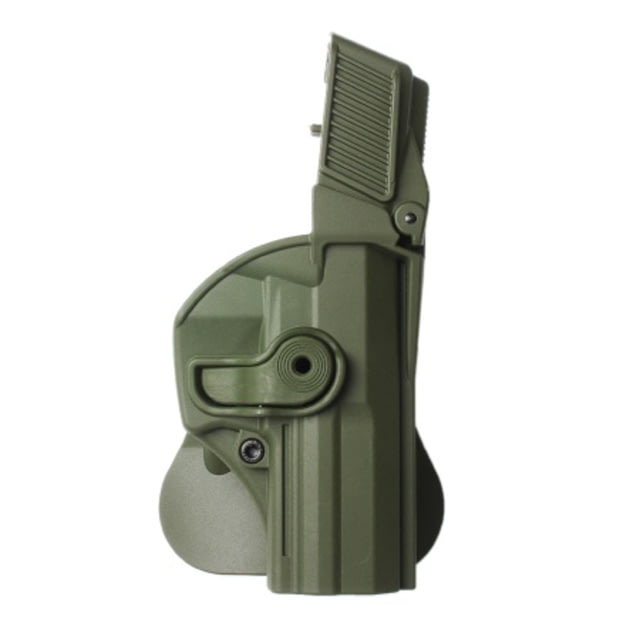 IMI Defense Level 3 Polymer OWB Paddle Holster H&K USP Full Size 9mm/.40 Level 3 O.D. Green  GREEN - Imi Defense