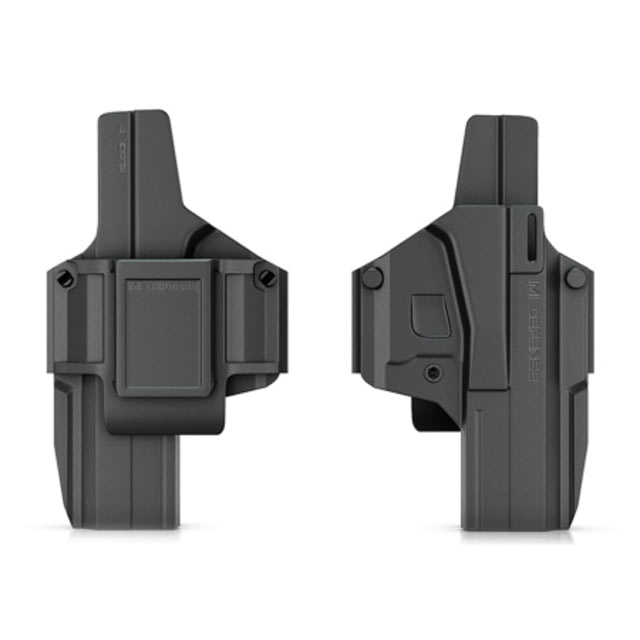IMI Defense Morf-X3 Polymer OWB Paddle Holster Glock 1718 22 Black - Imi Defense