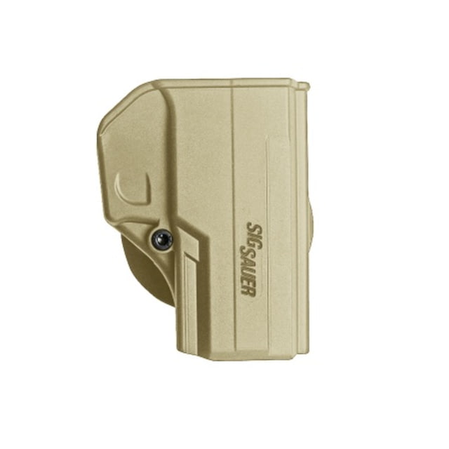 IMI Defense One Piece OWB Paddle Polymer Holster Sig Sauer P250 P320 Compact FDE - Imi Defense