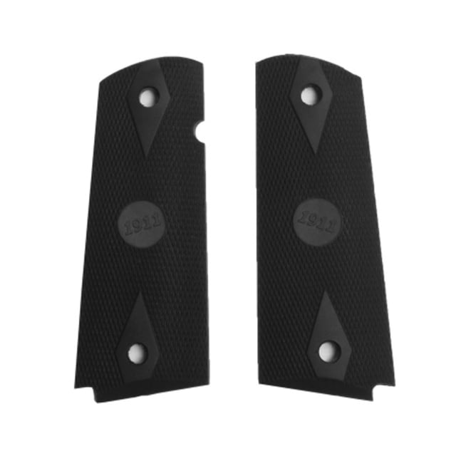 IMI Defense Overmolded 1911 Grip Set Black - Imi Defense