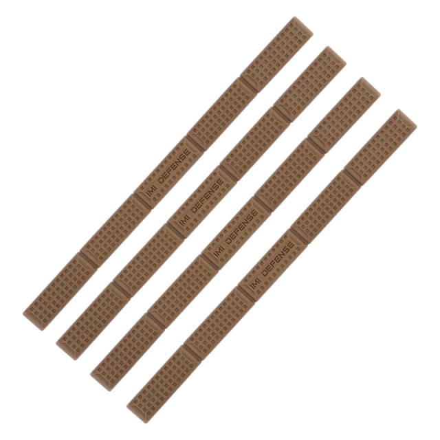 IMI Defense Polymer Key-Mod Rail Cover - Set Of 4 FDE - IMI Defense
