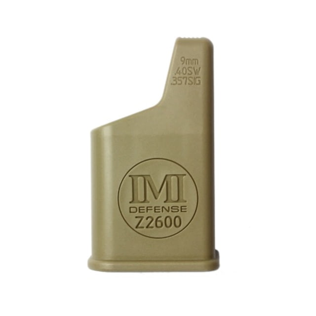 IMI Defense Polymer Magazine Loader Fits 9mm/.40Sw/.357 Metal Magazines - Not For Glock FDE - Imi Defense