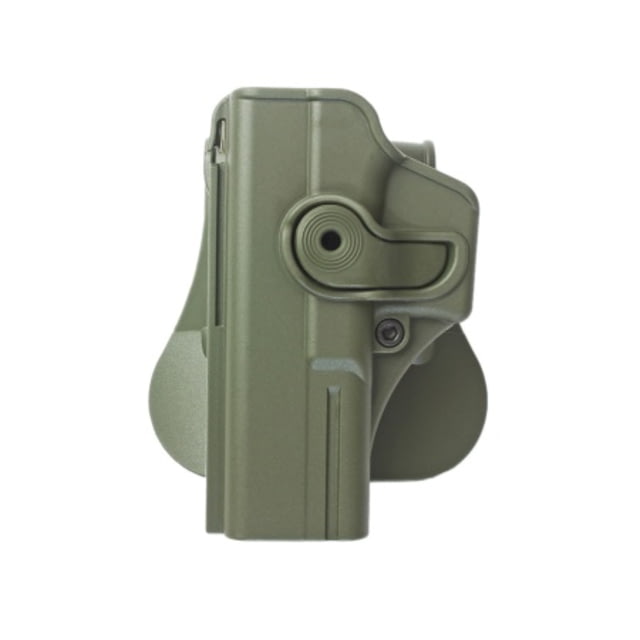 IMI Defense Polymer OWB Paddle Holster Glock 17/18/22/28/31 Left Hand O.D. Green  GREEN - Imi Defense