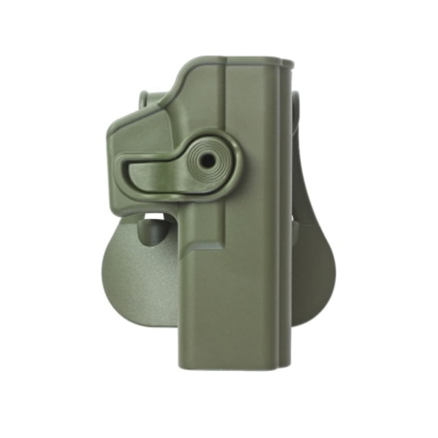 IMI Defense Polymer OWB Paddle Holster Glock 17/18/28/31/34/22 O.D. Green  GREEN - Imi Defense