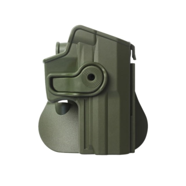 IMI Defense Polymer OWB Paddle Holster H&K USP Compact 9mm/.40 O.D. Green  GREEN - Imi Defense