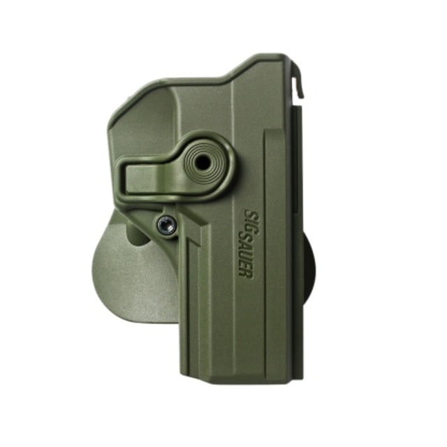 IMI Defense Polymer OWB Paddle Holster Sig Sauer P250 Full Size P320 P320 X5 O.D. Green  GREEN - Imi Defense