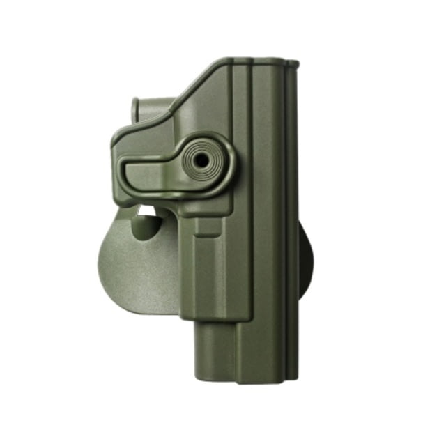 IMI Defense Polymer OWB Paddle Holster Springfield XD 9mm/.40/.45 XDM 9mm HS2000 O.D. Green  GREEN - Imi Defense